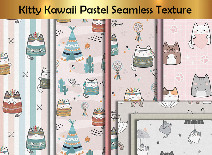 Kitty Kawaii Pastel