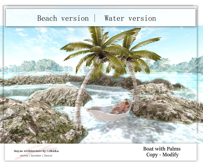 Boat | Palm Tree 
