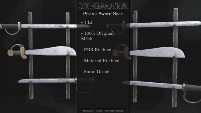 Stigmata - Pirates Sword Rack - [Add Me]