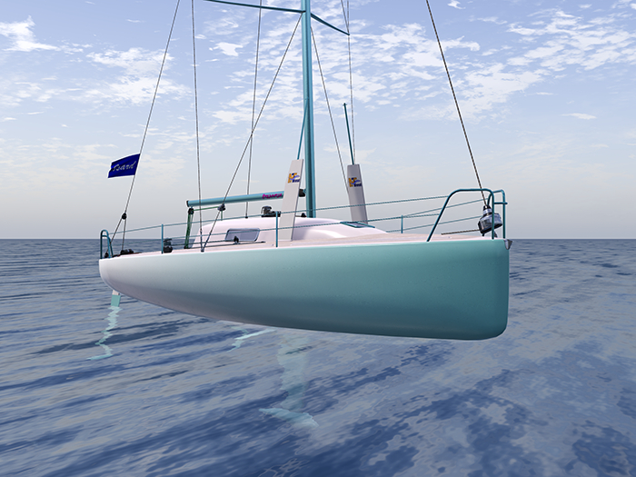 Mini Transat paint - Ice Cold *Now PBR ready!*