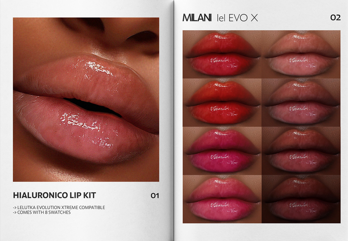 MILANI - "HIALURONICO" LIP KIT / DEMO