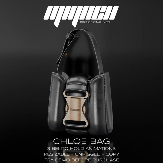 MINACH - Chloe Bag - Black