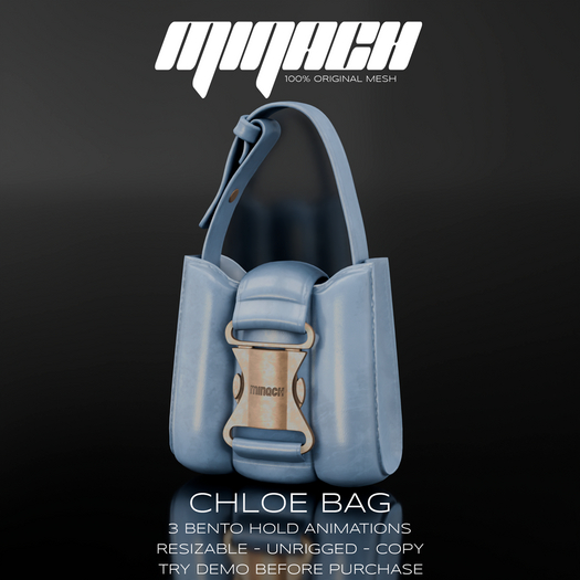 MINACH - Chloe Bag - Blue
