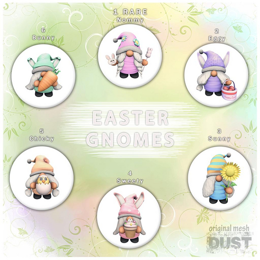 1 DUST: Nommy Gnome RARE