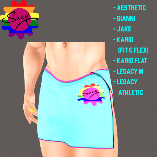Shay-Gear Logo Towel Wrap