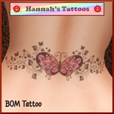Butterfly Tramp Stamp and Lips