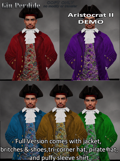 DEMO Aristocrat II  5  Colors