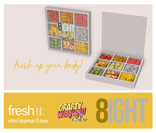 8 Fresh Fruits - Fatpack (Dispenser)