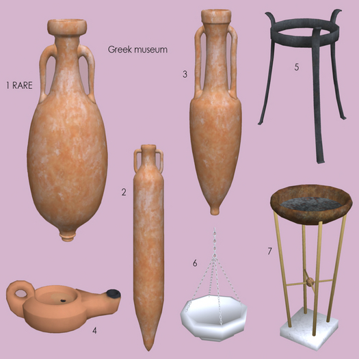 01 ILL Greek museum Amphora RARE