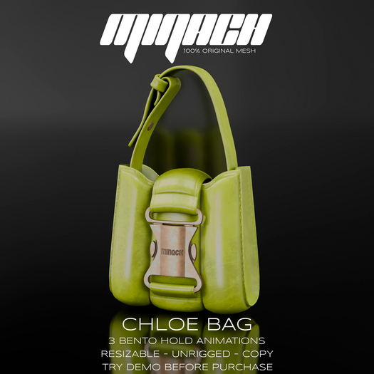 MINACH - Chloe Bag - Neon Yellow
