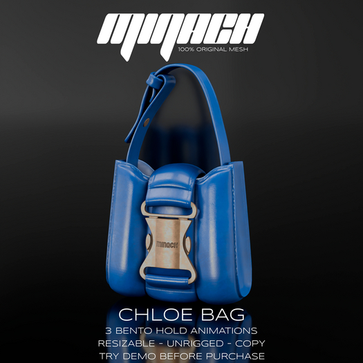 MINACH - Chloe Bag - Royal