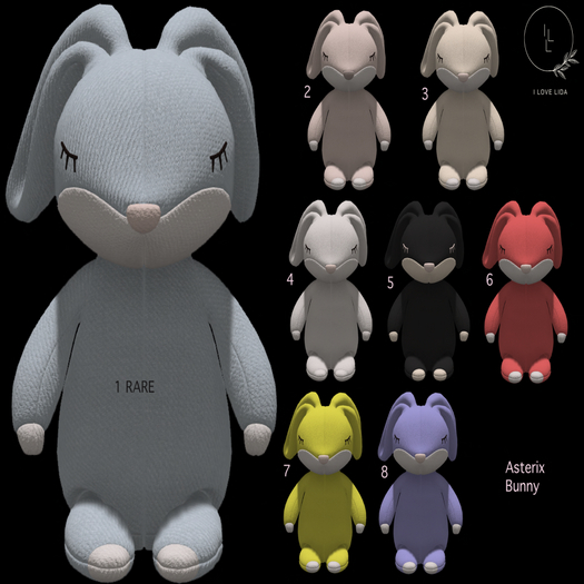 01 ILL Asterix Bunny RARE