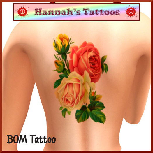 Roses on Front and Back