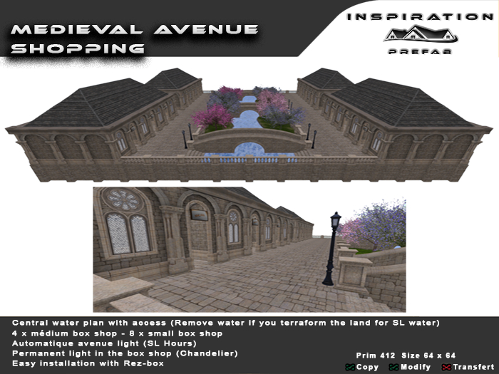 Medieval Avenue Shopping