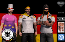 GET HAMPTED FOOTBALL NATION:: GERMANY 24/25 KIT