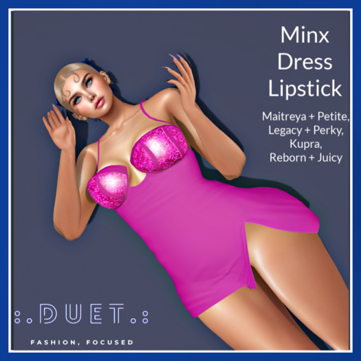 :.DUET.: Minx Dress Lipstick ADD!