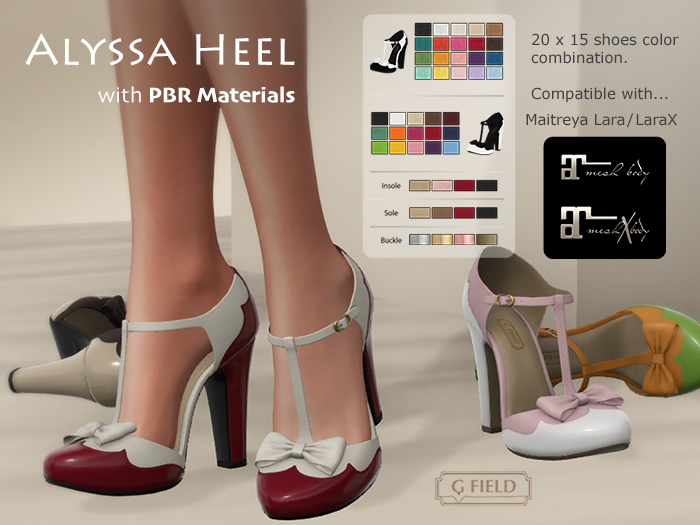 *GF* Alyssa Heel [Maitreya Lara/LaraX]