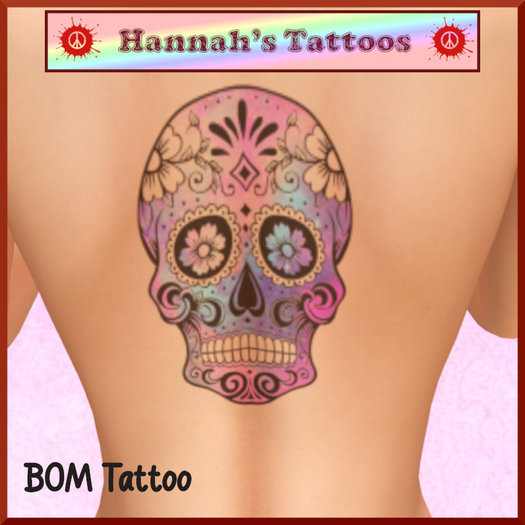 Sugar Skull Back 1