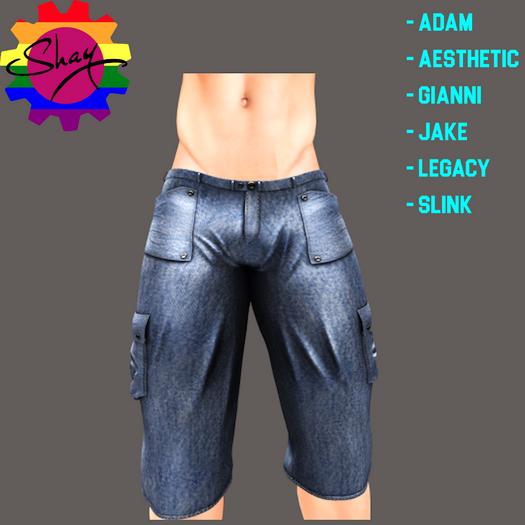 Cole Shorts Solid Blue
