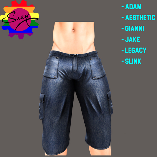 Cole Shorts Solid Dark Blue