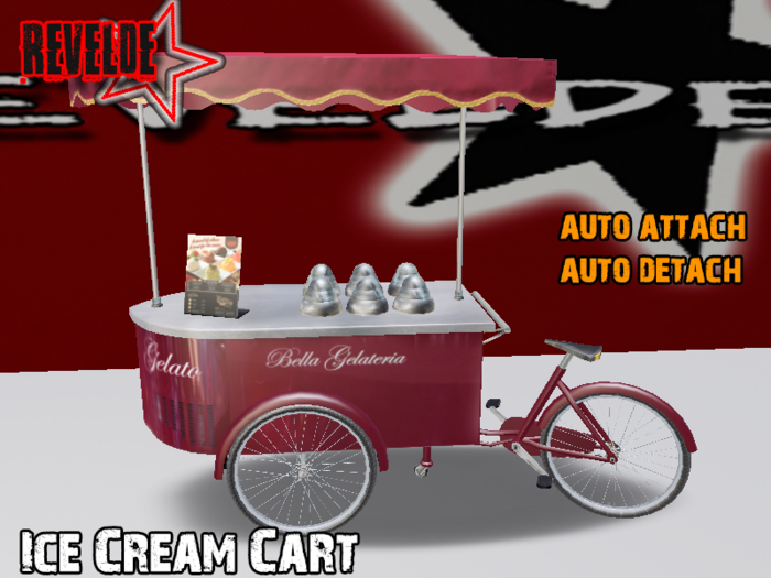 BOX Revelde Ice Cream Cart