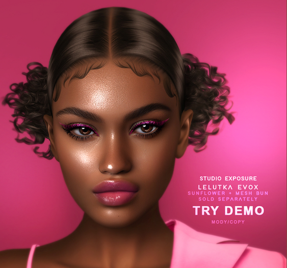 S.E LELUTKA EVOX SUNFLOWER HAIR PEACH 22