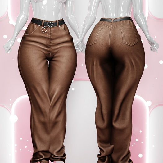 Palette - Eliza Jeans [Brown]