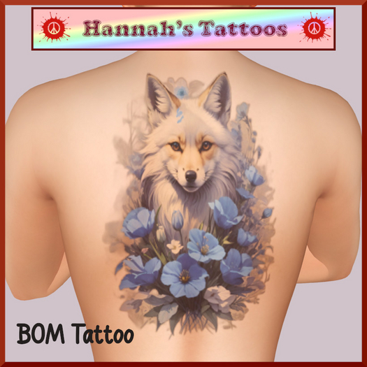 Blue Fox Back
