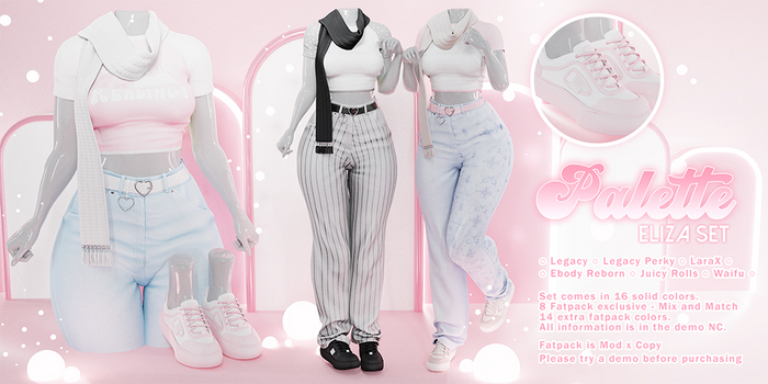 Palette - Eliza Outfit Set [Megapack]
