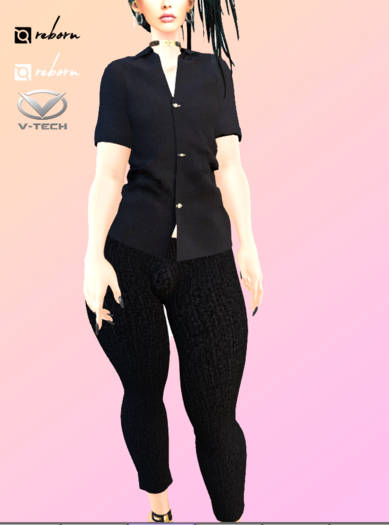 SiK Riley Outfit Bulge Black Reborn V Tech ADD