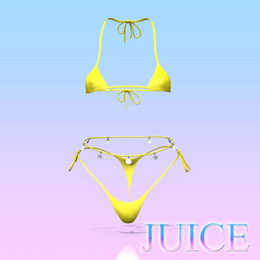 Yellow Dizzy Bikini