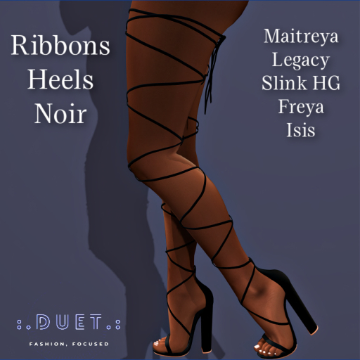 D U E T Ribbons Black ADD!