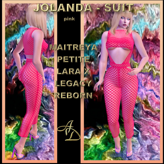 JOLANDA - SUIT pink