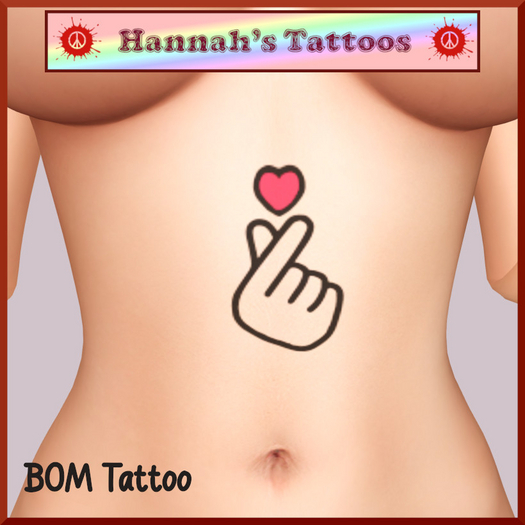Finger Heart Belly B