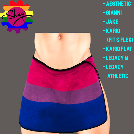 Bisexual Towel Wrap