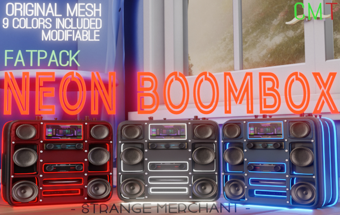 Strange Merchant -  Neon Boombox