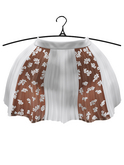 aprelle celine skirt white