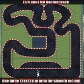 [1/4 sim] MV Racing Track [128x128m] [Low Prim] [Car & Bike Race Track]