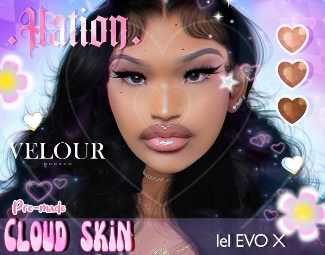 .HATION. Cloud Skin ROSEKISS - EVO