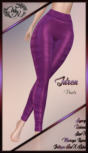.:WoN:.Idren pants violet