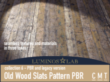 LL Old Wood Slats Pattern PBR (collection 6) Full Perm