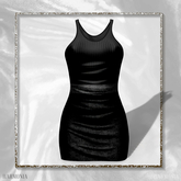 Dark Black Vanessa Dress LaraX