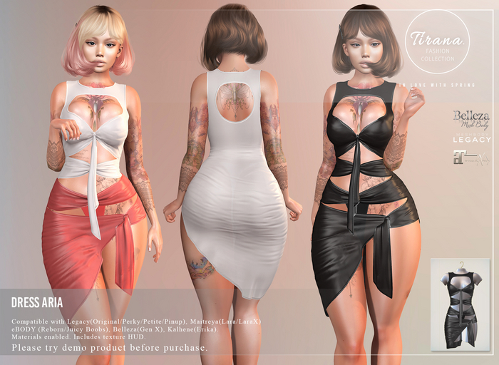 Tirana. Dress Aria. Color 1