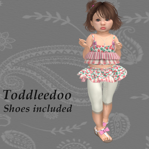 TD Wild Raspberry Ruffle top and Skirt (fitted)