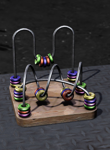 {Unflat Stuff} Spiral Toy Decor
