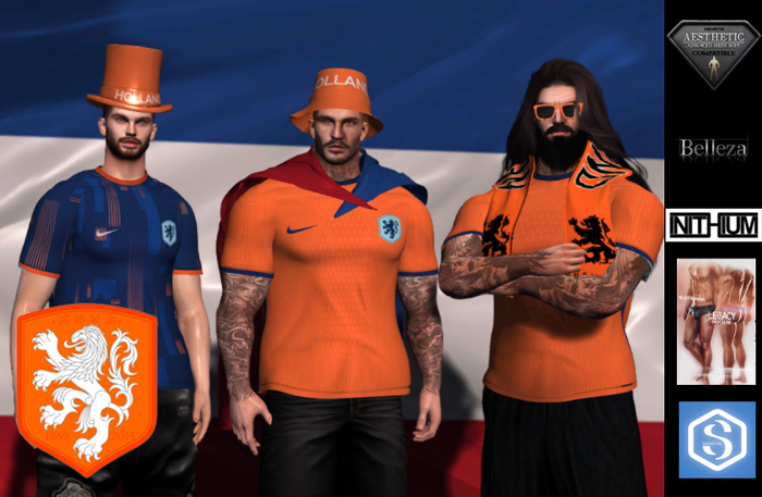 GET HAMPTED FOOTBALL NATION:: NETHERLANDS 24/25 KIT