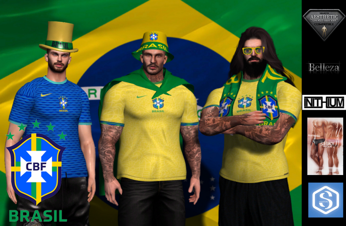 GET HAMPTED FOOTBALL NATION:: BRAZIL 24/25 KIT