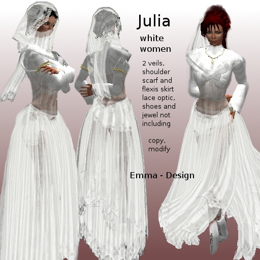  Julia white women