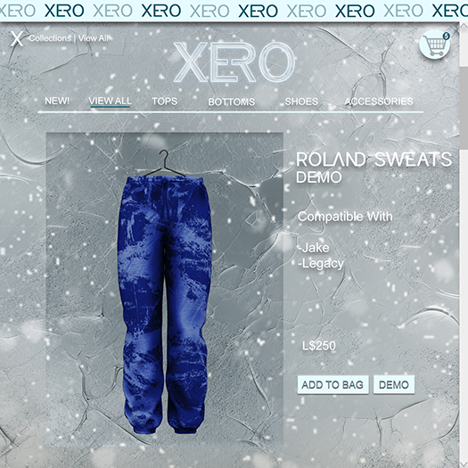 [XERO] Roland Sweats (Blue)