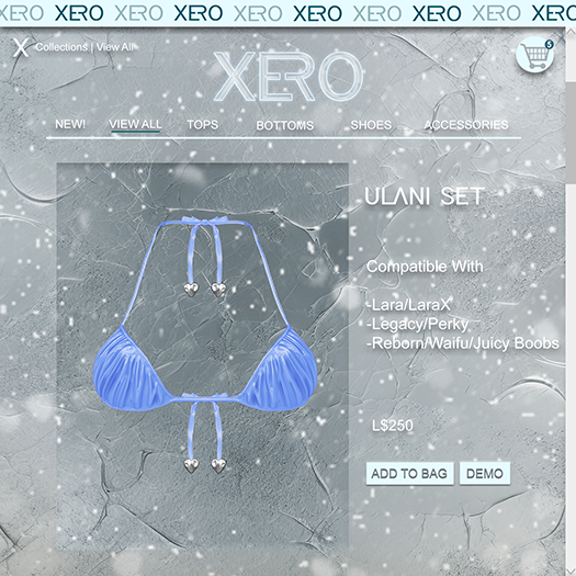 [XERO] Ulani Top (Blue)